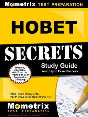 cover image of HOBET Secrets Study Guide